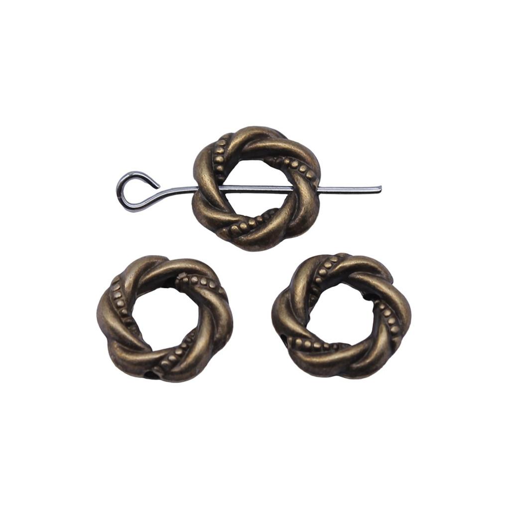 Openwork Beads Mini Hole Geometric Frames For Minimalist Jewelry Components