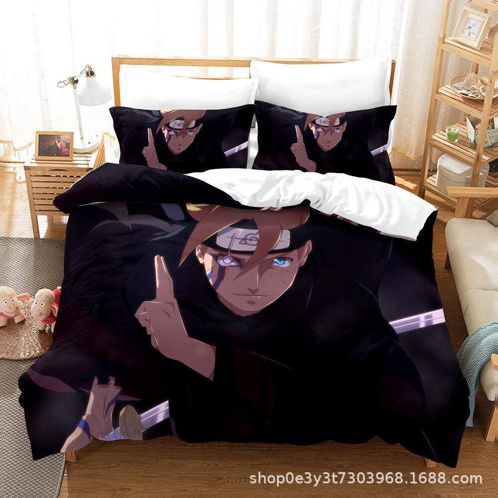 

Kit Three-Piece Quilt Cover 3D Digital Printing UK 135*200cm