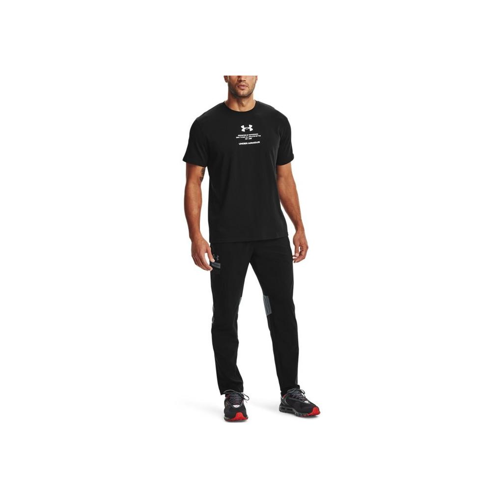 Under Armour Breathable Woven Sports Pants Men bottoms Black 1353571-001