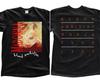 1990 Madonna Blond Ambition World Tour Koncert Unisex Koszulka, Bawełniana Krótki Rękaw