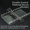 16.5x9x3cm Transparent Acrylic Paint Brush Holder Makeup Brush Drying Rack Suitable for Women's Dressing Table Organization and Storage Rack