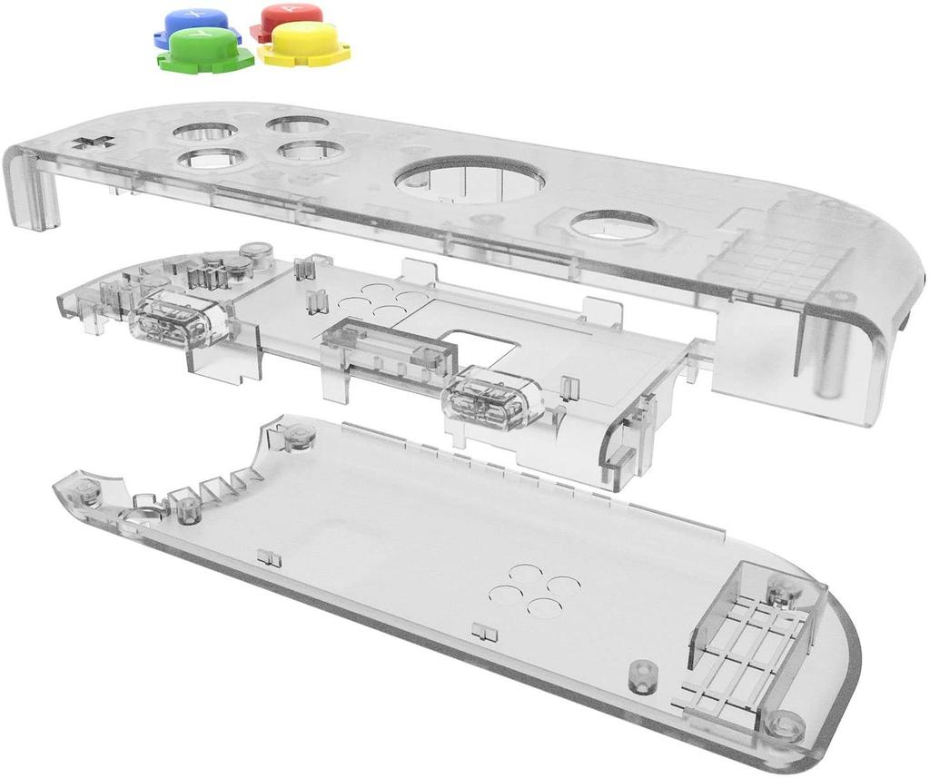 ZOYUBS Switch Nintendo Switch Color Replacement Replacement Outer with Button Analog Stick Button ABXY Directional Protective Nintendo Switch Color