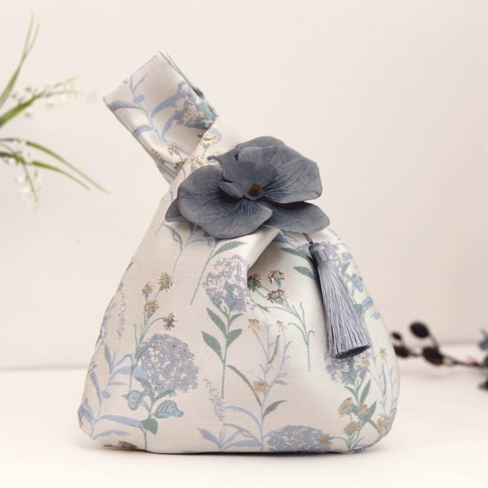 Temperament Chinese Style Handbag Orchid Flower Wedding Candy Bag  Cheongsam Accessories