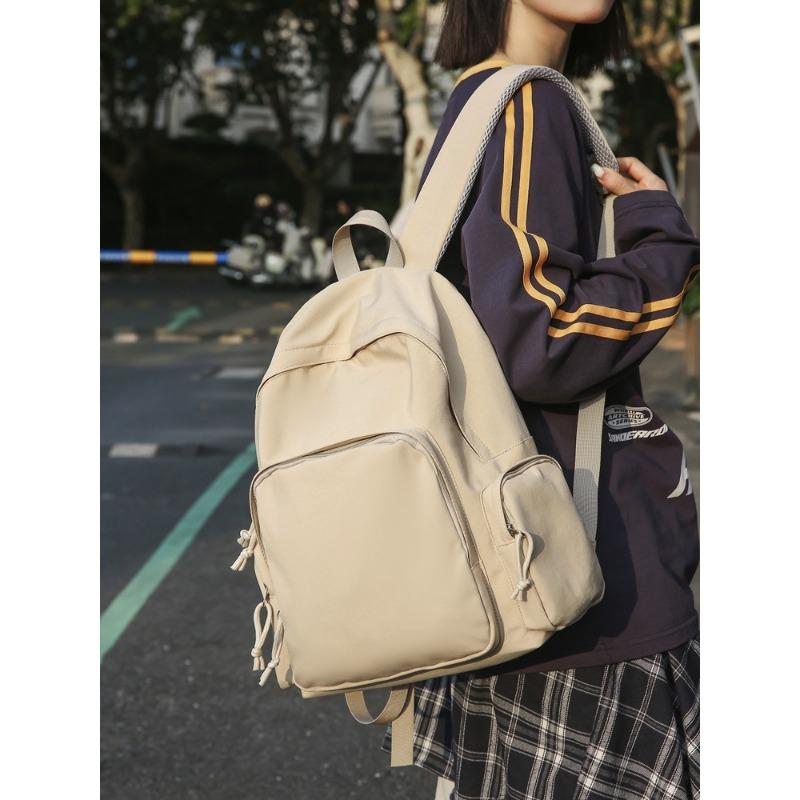 School bag Large capacity travel backpack Casual college student backpack Lightweight and simple travel backpack
