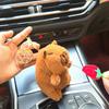 Simpatico Cartone Animato Capibara Cordoncino Gelato Fragola Peluche Poupée Giocattolo Ciondolo Portachiavi Zaini Ornamenti da Appendere