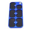 Magnetic Screw Organizer 6 Compartments Electronic Repair Screw and Parts Storage Pad for Phone Computer Glasses Screws