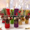 20x25cm Beeswax Sheets for DIY Hand-Rolled Candles, Natural Home Decoration, Party Supplies, 8 Colors, 3 Sheets Each