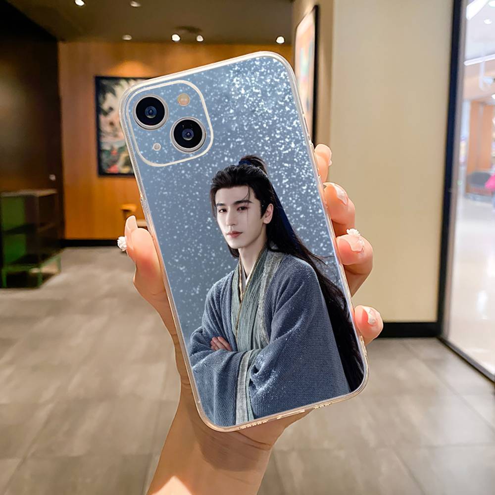 Pursuit of Jade (Zhang Linghe As Xie Zheng) Phone Case For iPhone17,16,15,14,13,12,11 ,Pro Max, Soft Silicone Transparent Cover