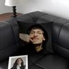 Og B-Buda Russia Rapper Cushion Cover Natural Linen Organic Fabric Double-Sided Printing Sofa Home Decor Gift Pillow Case