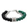 Accessories Punk Frosted Stone Chain Combination Geometric Men's Bracelet Bracelet Accessories Men's