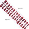 30pcs Cats Eye Press on Nail Almond/Short Square/Coffin Fake Nail Acrylic False Nail,Stick on Nail Glues on Nail Kit