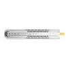 1 Coppia 16-60 pollici Guide per Cassetti Soft-Close Cuscinetti a Sfera Estrazione Totale