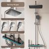 Gunmetal Grey Four-Function Shower System