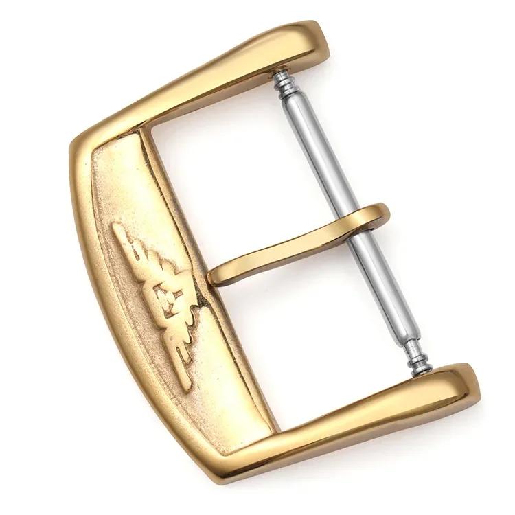 10/12/14/16/18/20mm Stainless steel watch clasp adapted to Longines L2L4 Jialan Majestic Jialan Luya watch buckle accessories