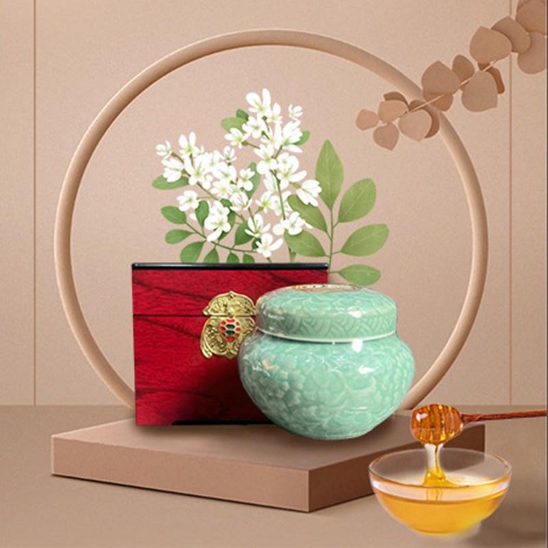 Korean Beekeeping Cheongmil Porcelain Acacia Honey, 1 Kg, 1 Piece