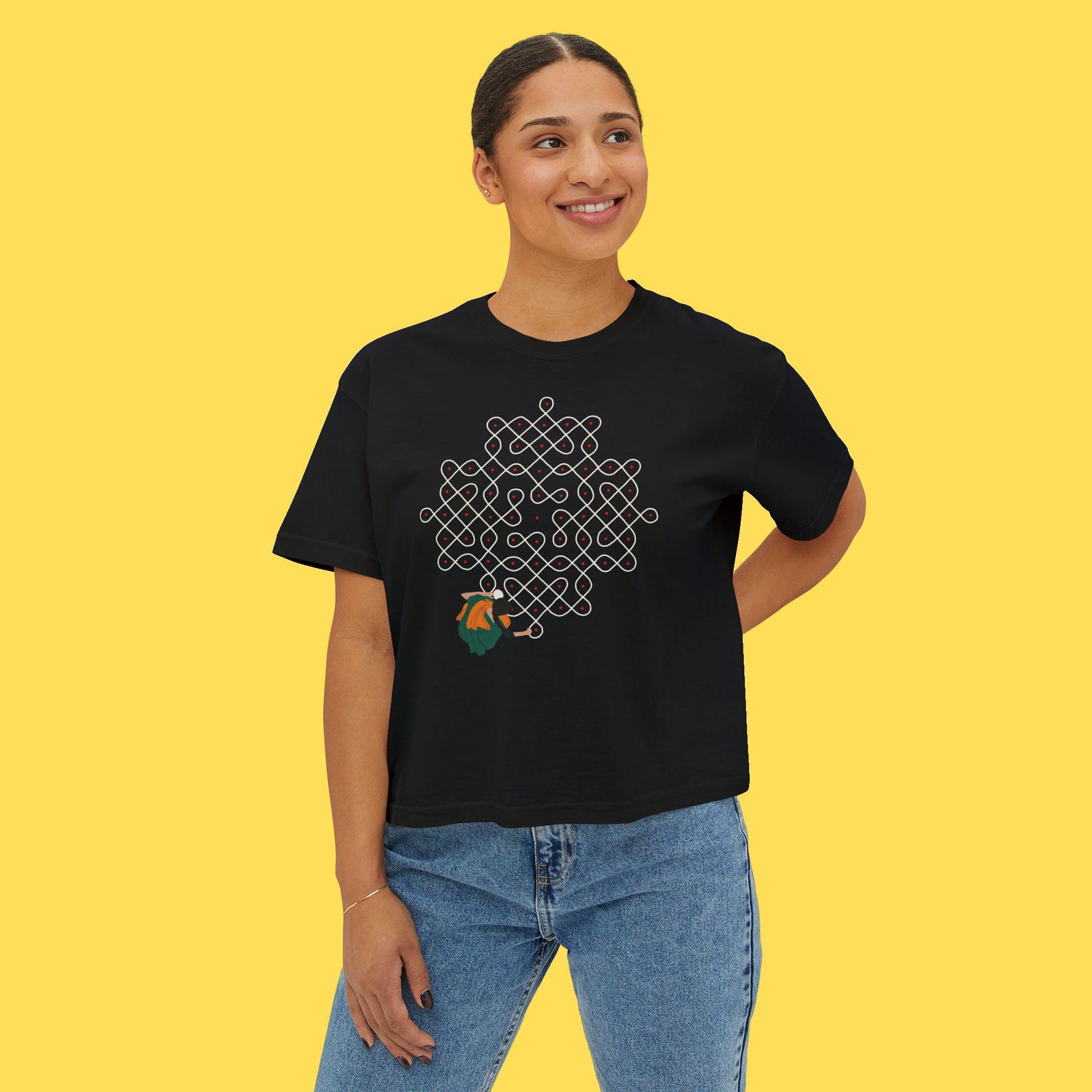 Kolum Art Women s Boxy Tee | 4XL