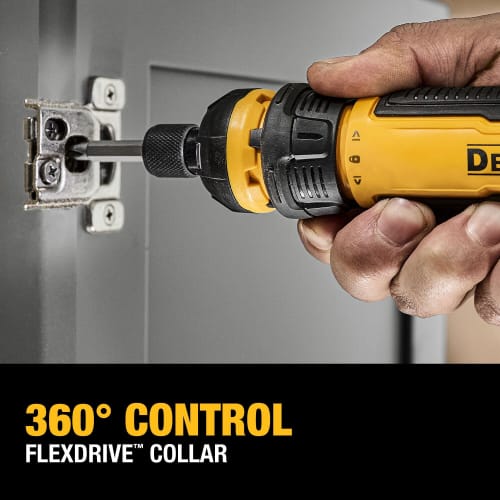 DEWALT Cordless Screwdriver with FLEXDRIVE Control and Screwdriver Bits (DWHT66719)