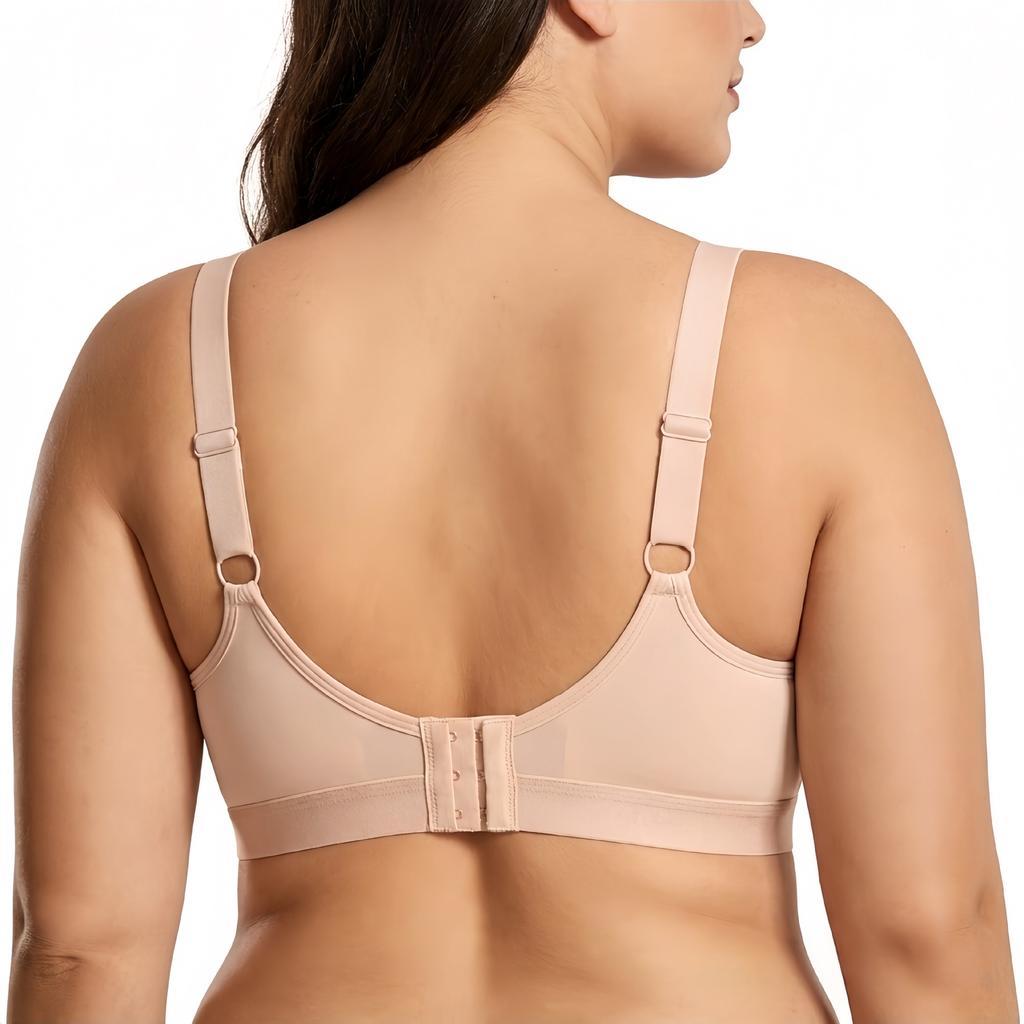 Plus Size Women Wireless Bra Large Cup Push Up Full Coverage Comfort Bra Big Bust Shaping Lingerie Curvy Women Underwear