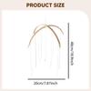 Mobile Frame Wooden Wind Chime Hanging DIY Decoration for Boys Girls Bedroom Decor