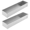 Creative Baking Possibilities Cheesecake Baking Tray Long Cake Pans