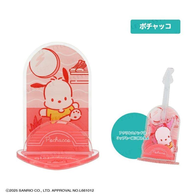 SHOBIDO - Sanrio Characters Happy Danby Secret Guitar Lip Gloss Palette & Acrylic Stand