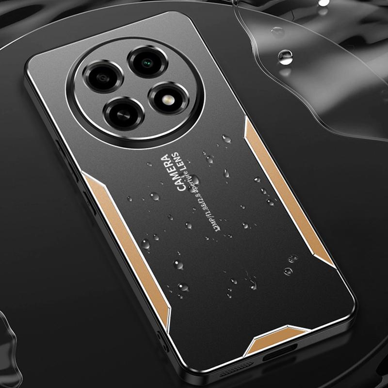 For Oppo A2 Pro 5G Shockproof Cover Aluminum Alloy Phone Protection Case