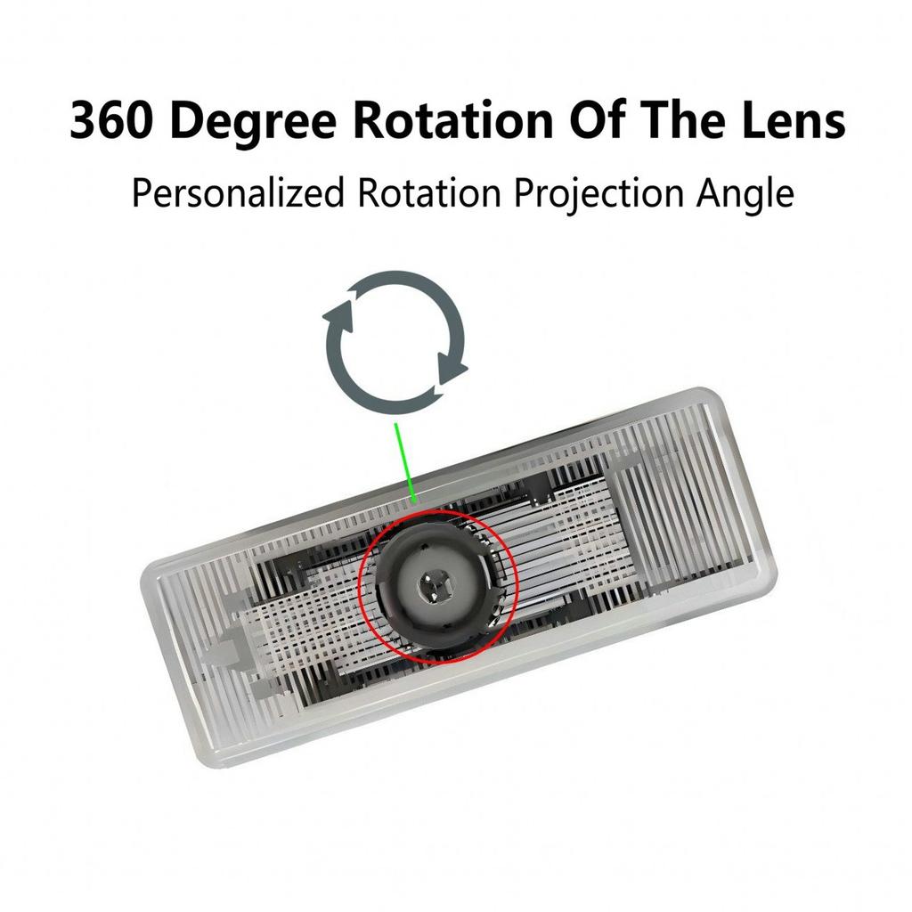 2X HD For BMW M 5 Series E60 E61 F10 F11 F18 GT F07 G30 G31 G38 2004-2023 2022 2021 2013 2018 2020 Car Door Led Projector Light