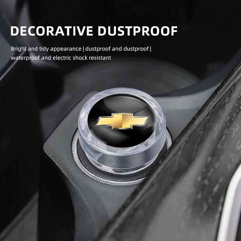Car Cigarette Lighter Cover Button Protector Dust Cap For Chevrolet Spark Captiva Cruze Tracker Orlando Trax Epica Nubira