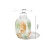 Clear Glass Vase Irregular Pattern Hydroponic Dried Flower Arrangement Terrarium Flower Vase Home Decoration Accessories