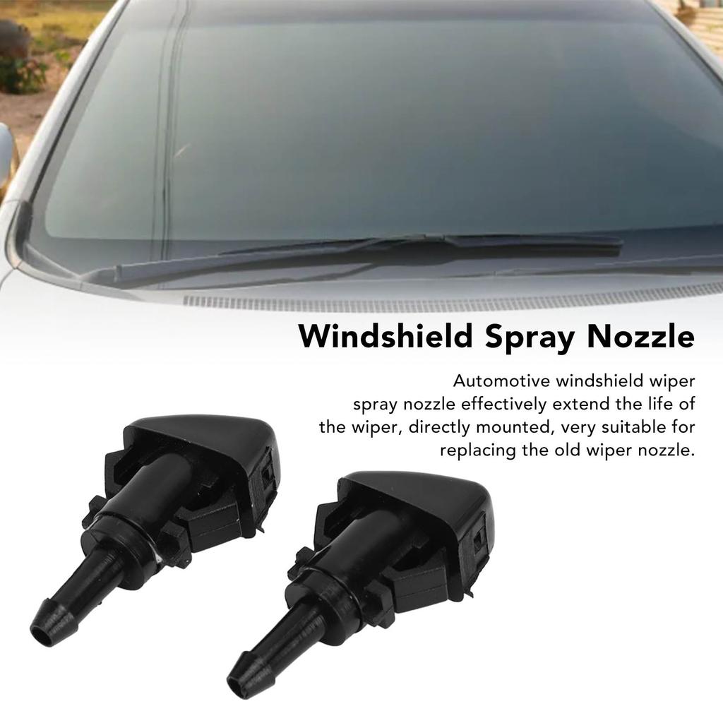 Car Windshield Washer Nozzle Good Electrical Performance Automotive Windshield Wiper Spray Nozzle
