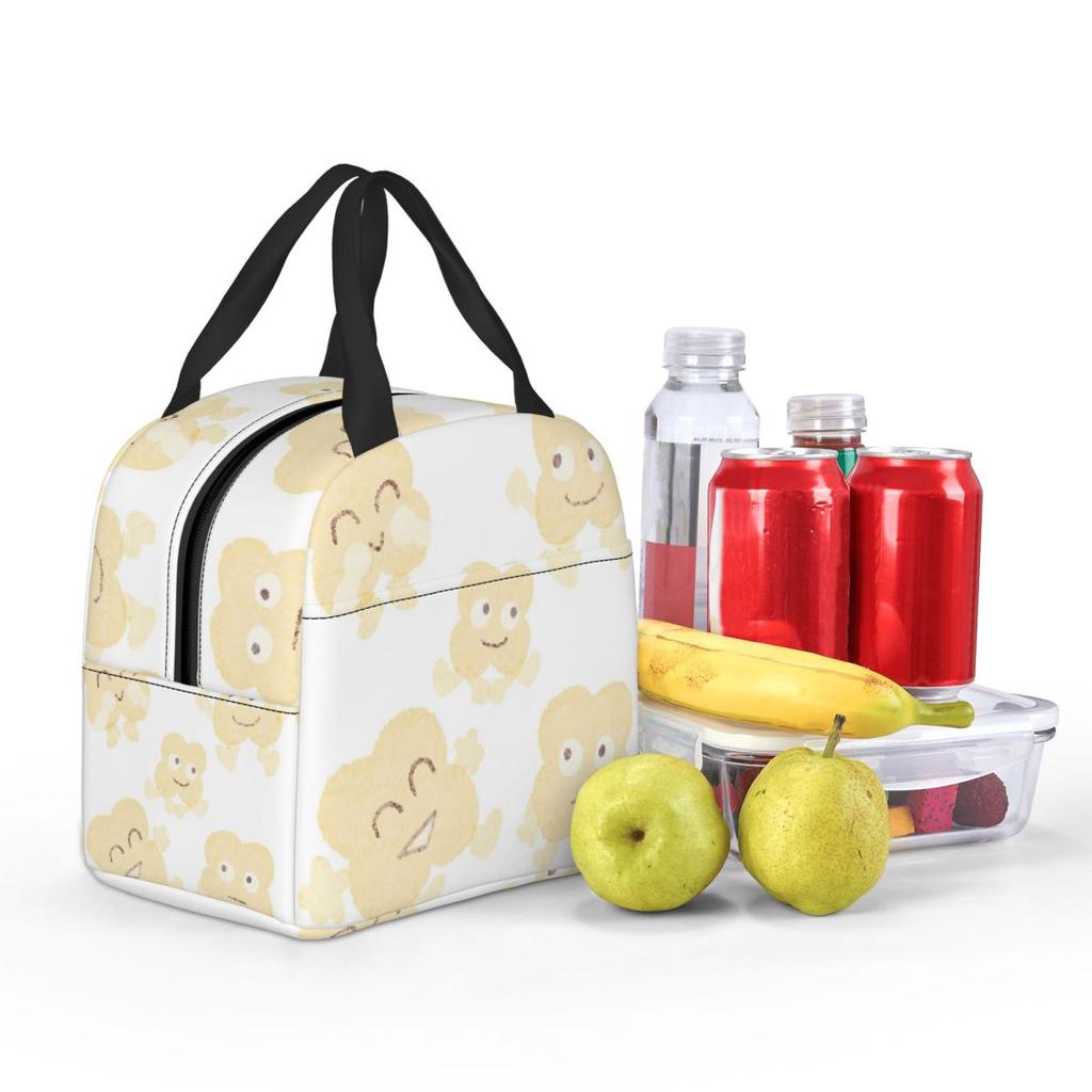 X BFDI Geïsoleerde Lunchtas voor Vrouwen Kinderen Draagbare Voedseldozen Thermische Lunchbox Tote