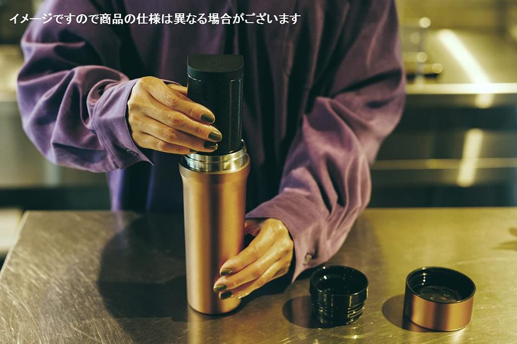 Object Made in Japan Láhev na vodu Láhev na vodu z nerezové oceli Láhev měděná 320ml/380ml/440ml O-BTL-CP 6,2×7,5×21,3cm