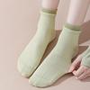 5 Paar Trendige Yoga-Socken Damen Bodensocken Koreanischer Stil Baumwollsocken Sport Tanz Professionell Rutschfeste Silikonsocken