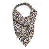 Floral Fabric Triangle Headband & Scarf Hair Tie for Women - Versatile Elastic Band Accessory