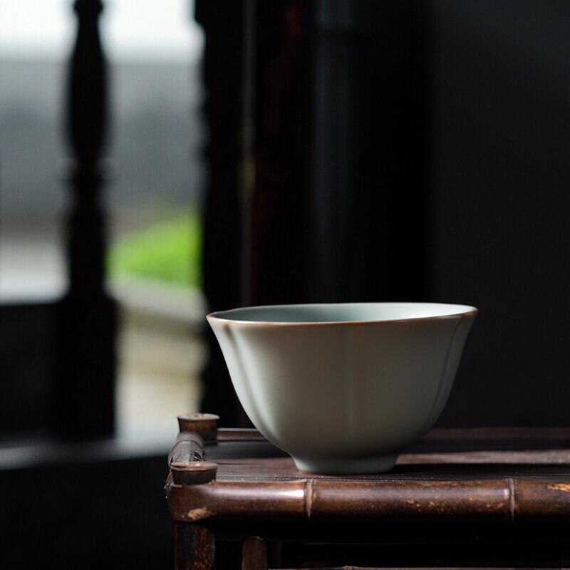Dongdao Ru Kiln Ceramic Master Teacup