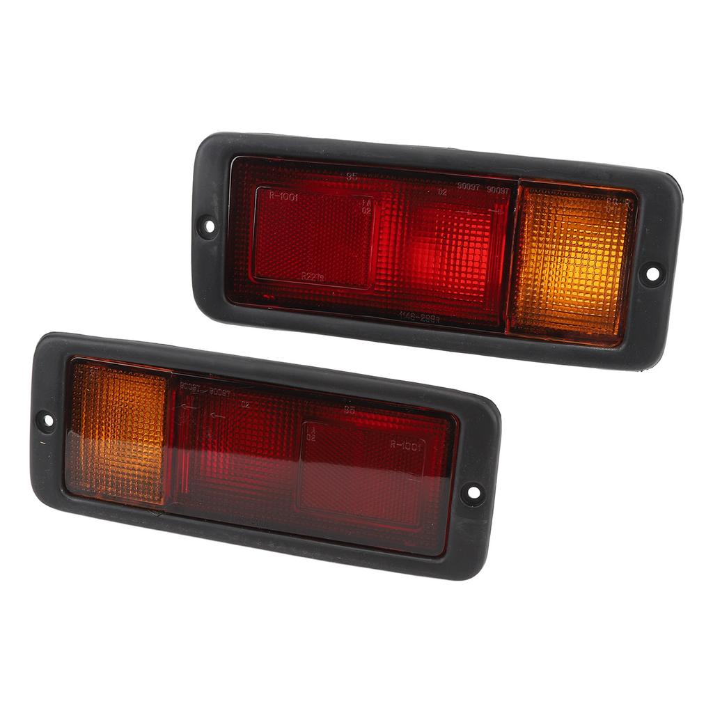 1 Pair Rear Bumper Fog Light Set MR124964 Tail Bumper Fog Lamp Replacement for Pajero Montero Shogun