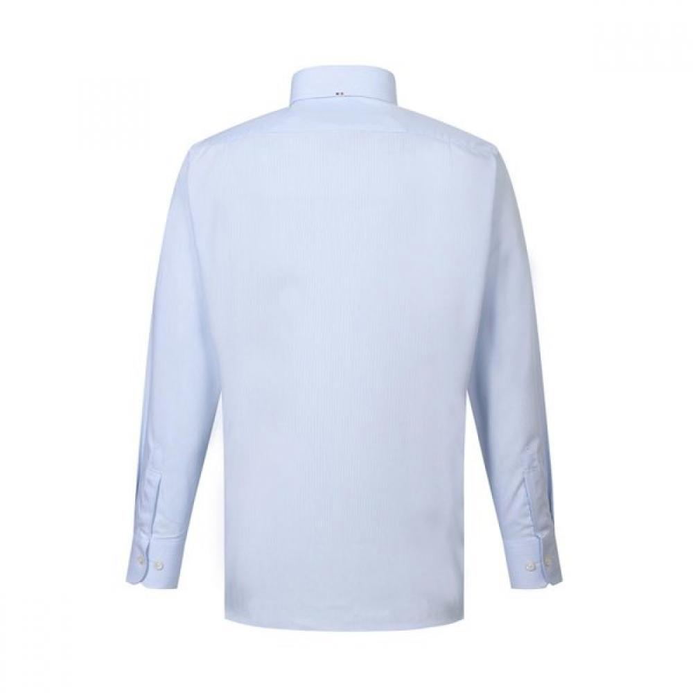 Daks Men S eaSy Care Micro Stripe dreSS Shirt polyeSter Blend dmp1Shdl182b1