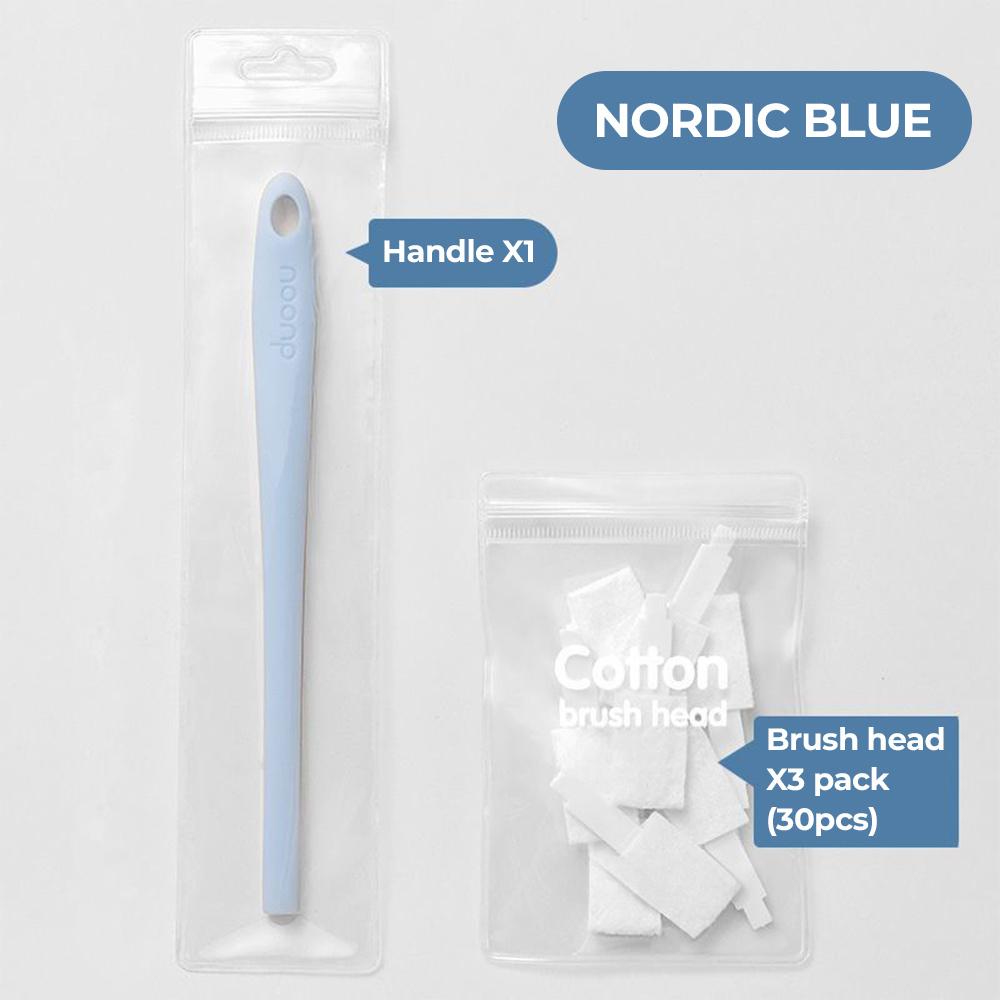 

101 шт. Одноразовый бытовой многоцелевой набор туалетных щеток Без мертвых углов Щетка для щелей унитаза Длинная ручка Щетка для чистки унитаза