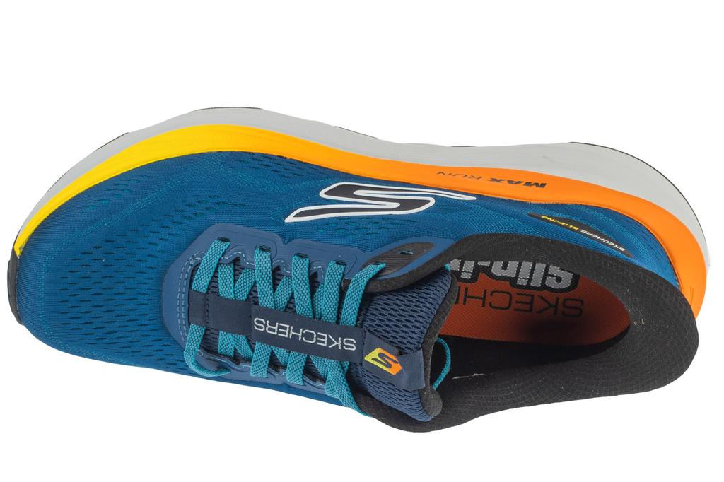 Skechers Slip-Ins: Max Run, Mens navy Running shoes