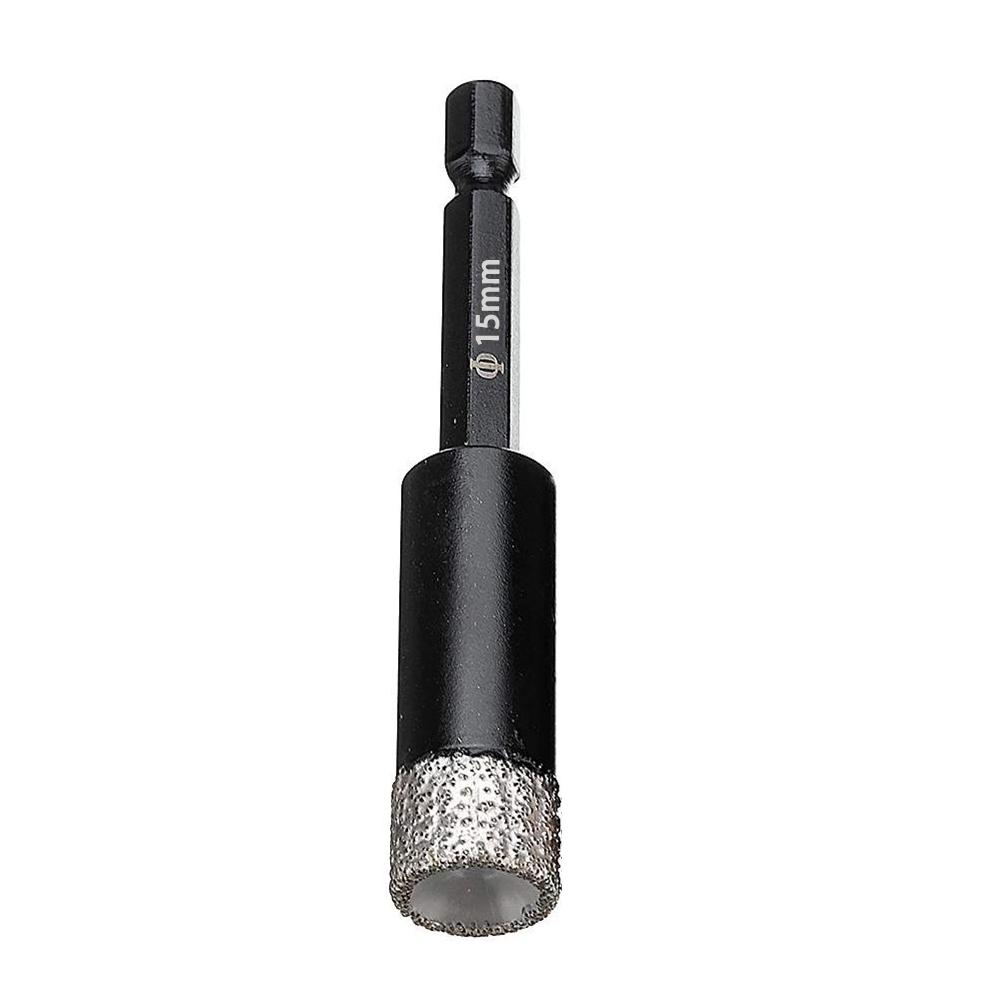 6mm Vaccum Brazed Dia-mond Dry Drill Bit Porcelain Granite Tile For Glass Marble Ceramic Hard Plastic Drilling Power Tools Parts