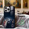Electric Rock M-M83 Band Phone Case For iPhone17,16,15,14,13,12,11 Plus,For Magnetic Wireless Charge Cover