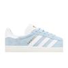 adidas Womens Gazelle Bold 'Clear Sky' (women's sizes) Clear Sky / Cloud White / Gold Metallic Skate Shoes ID6991