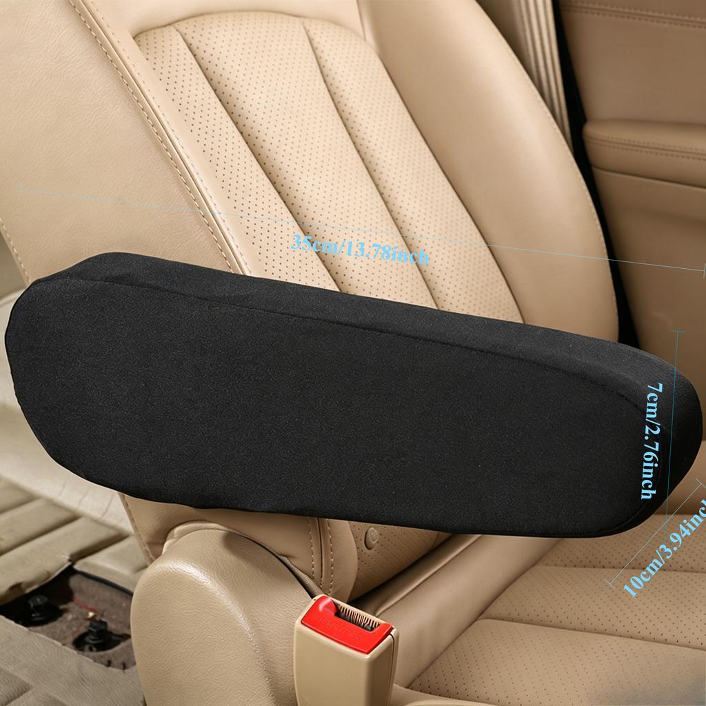 1/2 Stück Elastische Universelle Auto-Armlehnenabdeckung, Dehnpassform Verschleißfester Innenraumschutz für SUV, Limousine, Pickup, Van