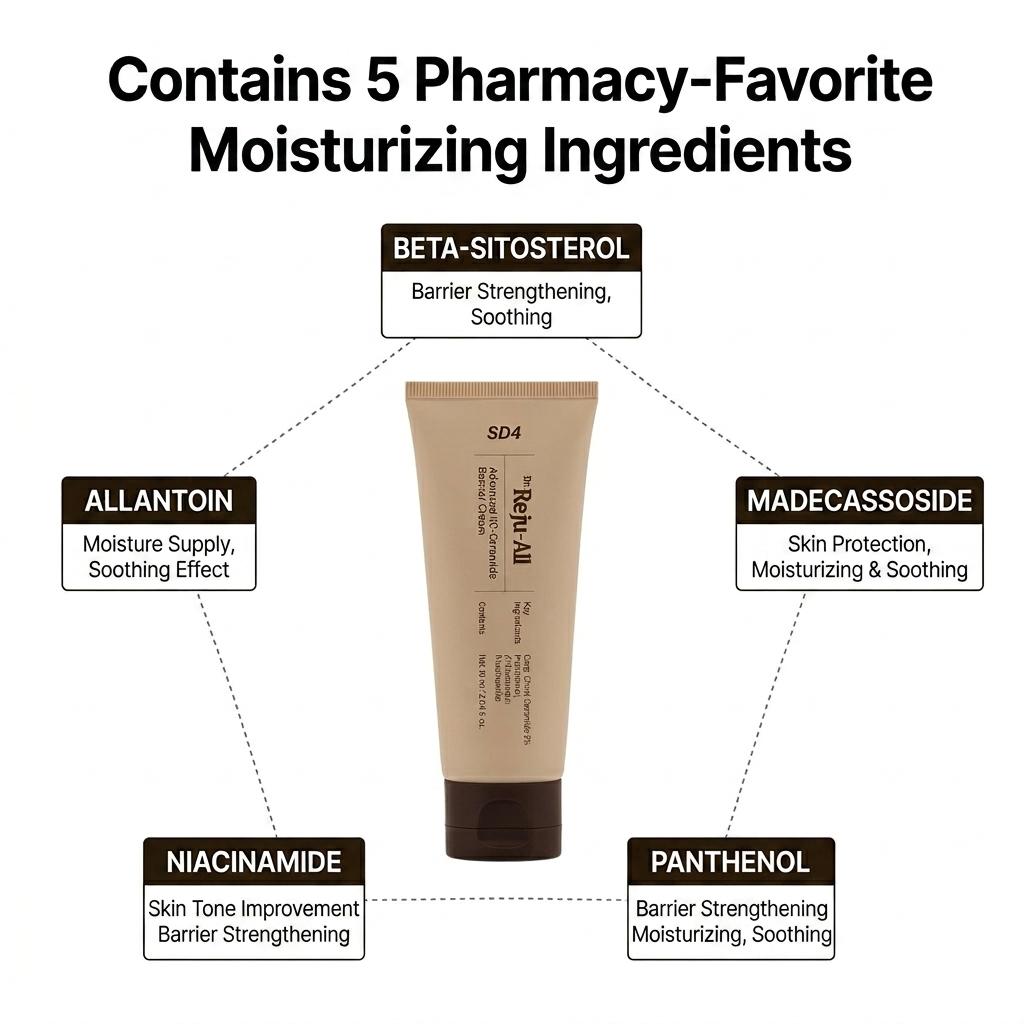Dr.Reju-All Advanced LC-Ceramide Barrier Cream 90ml (+Free Gift)