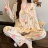 Women's Pajamas Set Pajamas 2-piece Set Airy Soft Casual Printed Pajamas