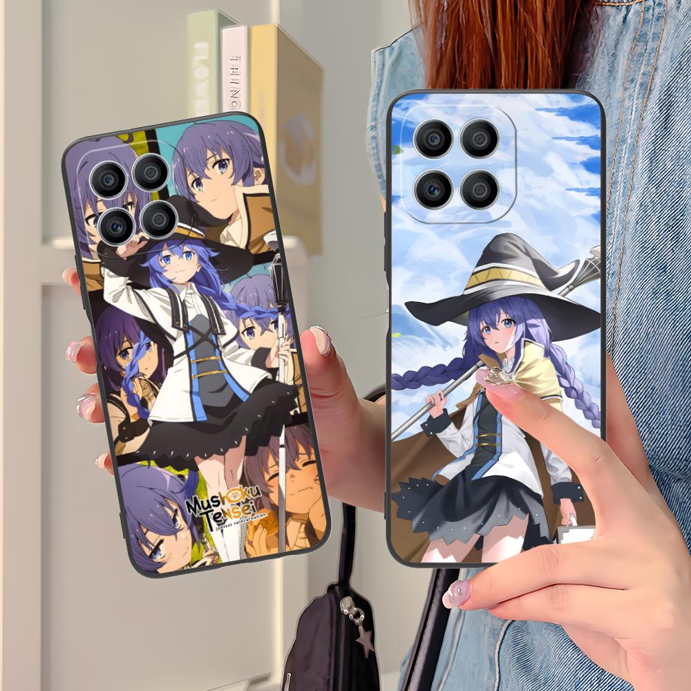 Mushoku Tensei Roxy Mobile Phone Case for Honor 90 80 70 60 50 30 20 10 9 8 7 Pro S SE Lite 5G Colorful Printing Cover Cover