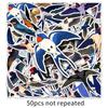 50 Swallow Bird Graffiti Stickers: Creative Decorations for Phones, Water Bottles, and Suitcases