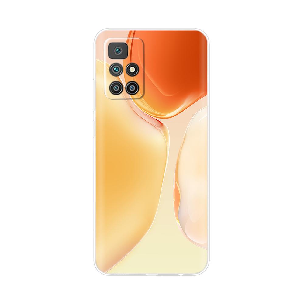 Cover For Xiaomi Redmi 10 Case For Redmi 10 2022 Coque Phone Case Silicone Bumper Shockproof Back Cover For Redmi 10 Fundas 6.5"