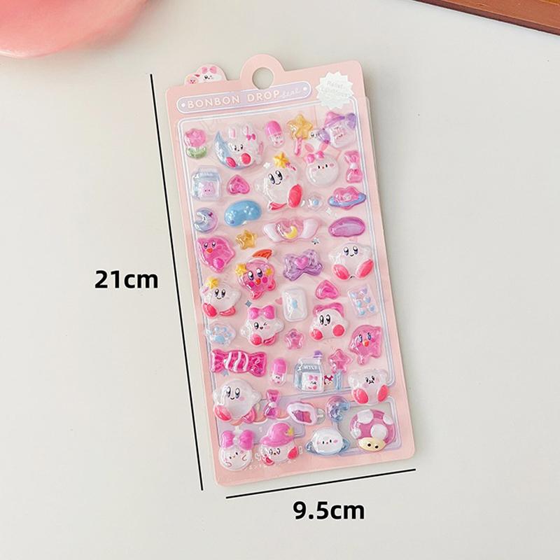 3D Cartoon Animal Stickers Kawaii 3D Decoration Stickers Stationery Sticker Scrapbook Sticker Decals DIY Phone Case Sticker