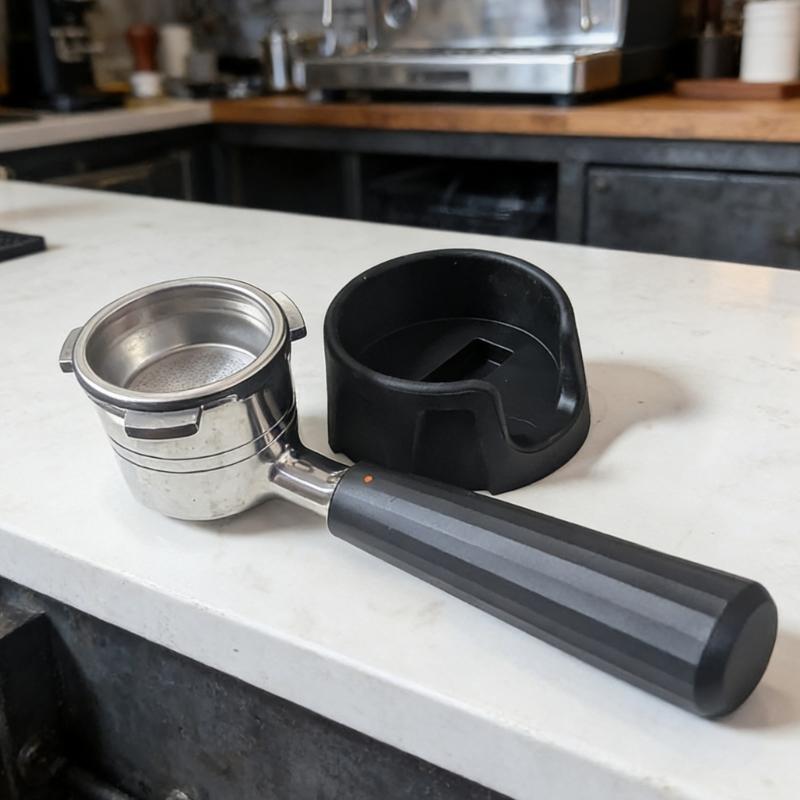 Silicone Coffee Press Base For Even Tamping Enhances Flavor And Aromas Of Your Espresso